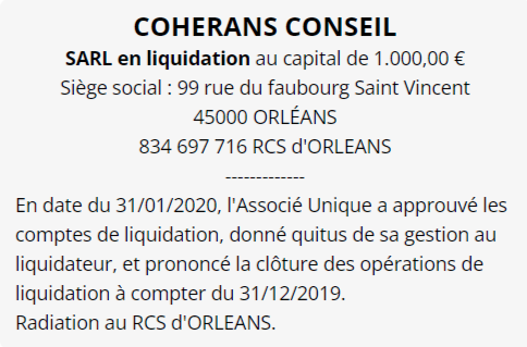 exemple annonce legale orléans 4