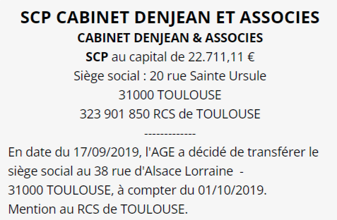 exemple annonce legale toulouse 2