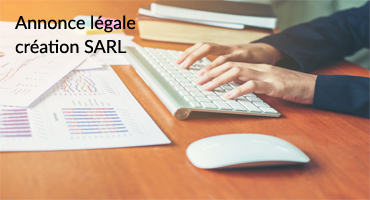 mod&egrave;le annonce legale sarl