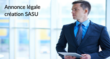 mod&egrave;le annonce legale creation sasu
