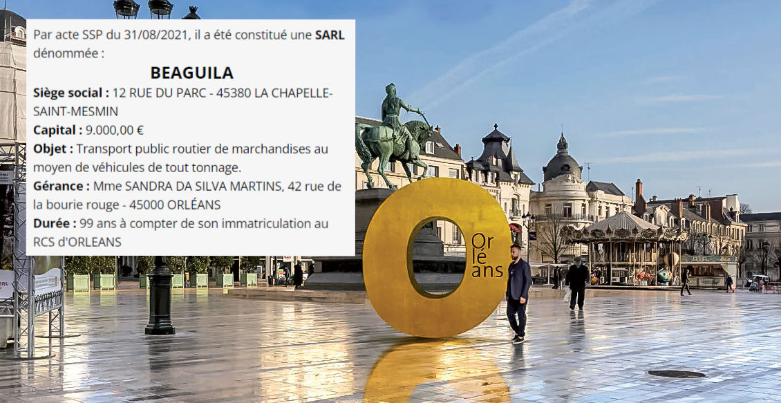 Annonce légale Orléans