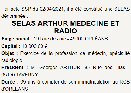 exemple annonce legale creation selas 3